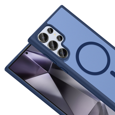 Galaxy S24 Ultra Kılıf M-safe Şarj Özellikli Zore Babet Kapak - 6