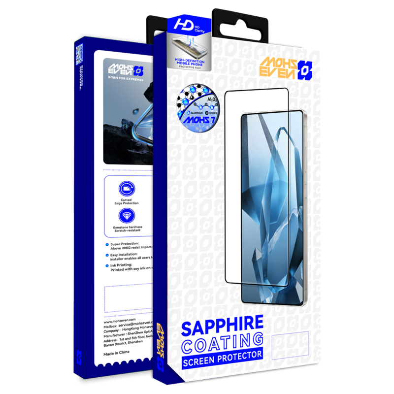 Galaxy S24 Ultra Mohseven Sapphire Coating HD Tempered Glass Screen Protector - 6