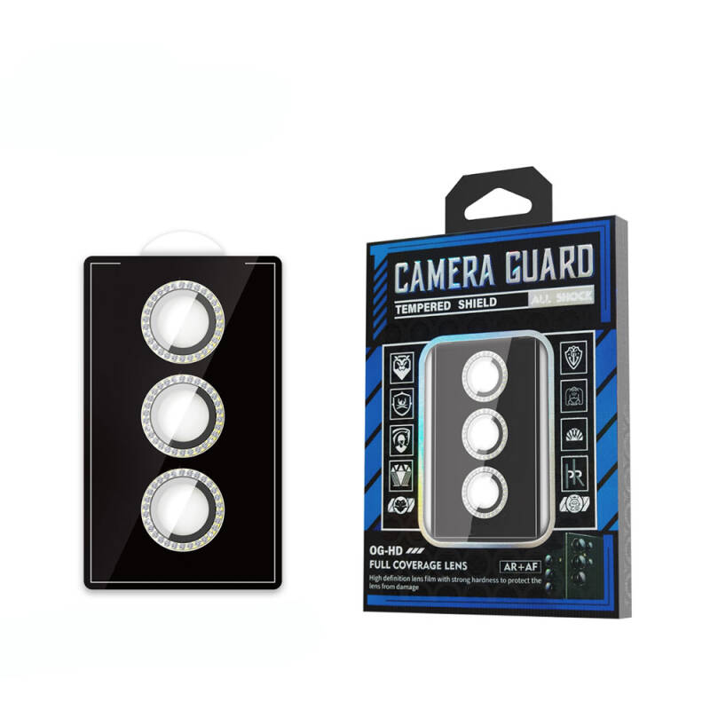 Galaxy S24 Zore Diamond Kamera Lens Koruyucu Cam Filmi - 4