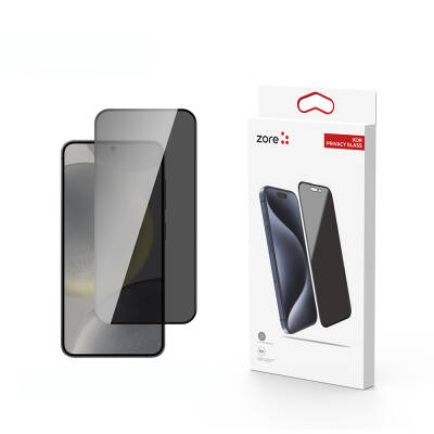 Galaxy S24 Zore Kor Privacy Glass Screen Protector - 1