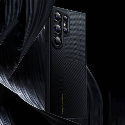 Galaxy S25 Case M-safe Charging Function Carbon Fiber Benks Montage Hybrid ArmorPro Kevlar Cover - 4