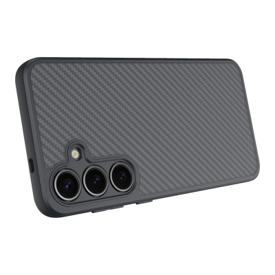 Galaxy S25 Case Magsafe Charging Carbon Fiber Design Zore Elnino Cover - 3