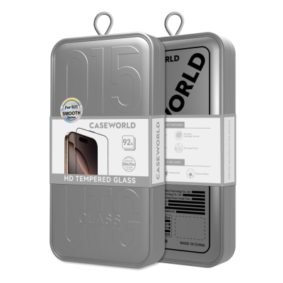 Galaxy S25 CaseWorld 0.25mm HD 3D Temperli Cam Ekran Koruyucu + Uygulama Aparatlı - 7