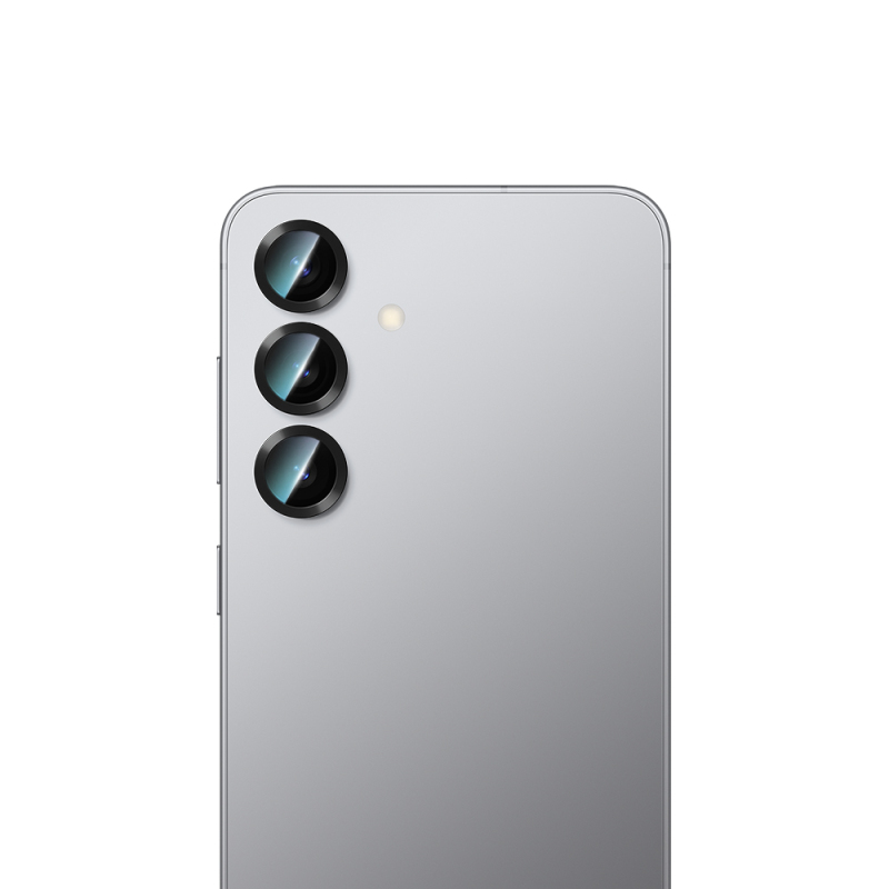 Galaxy S25 CaseWorld Alloy Serisi Oleofobik Anti Reflective Kamera Lens Koruyucu - 5