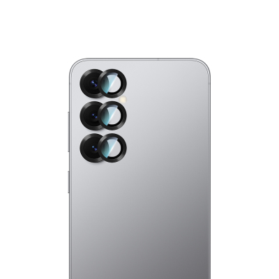 Galaxy S25 CaseWorld Alloy Serisi Oleofobik Anti Reflective Kamera Lens Koruyucu - 6