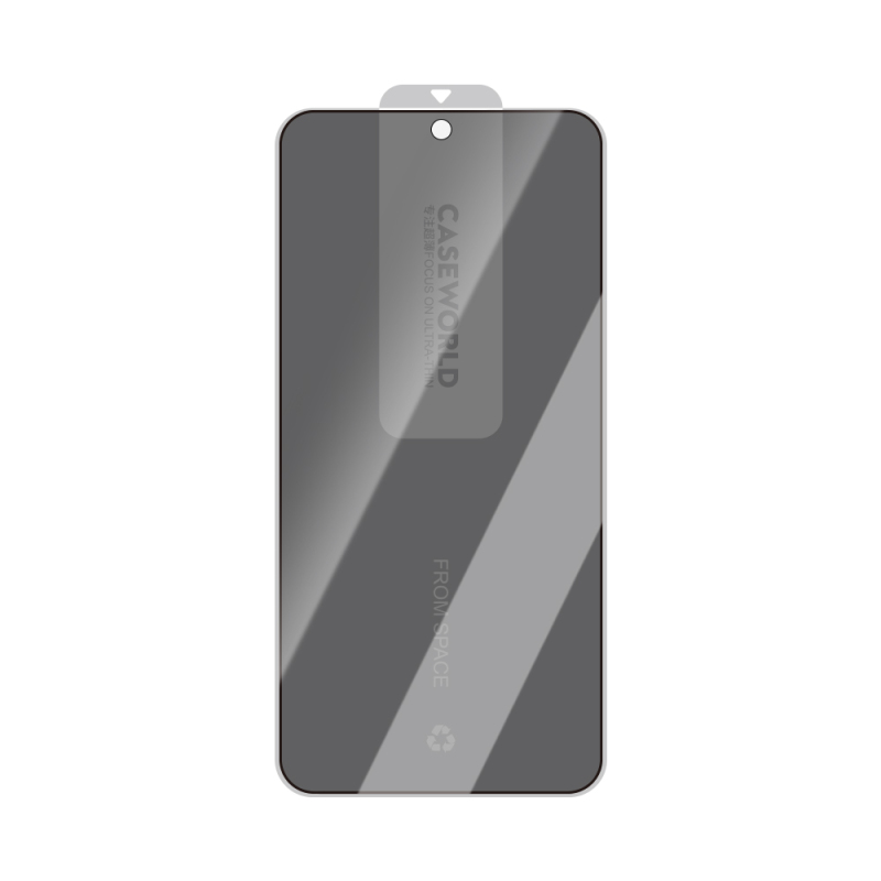 Galaxy S25 CaseWorld HD Serisi 0.25mm Privacy Temperli Cam Ekran Koruyucu - 6