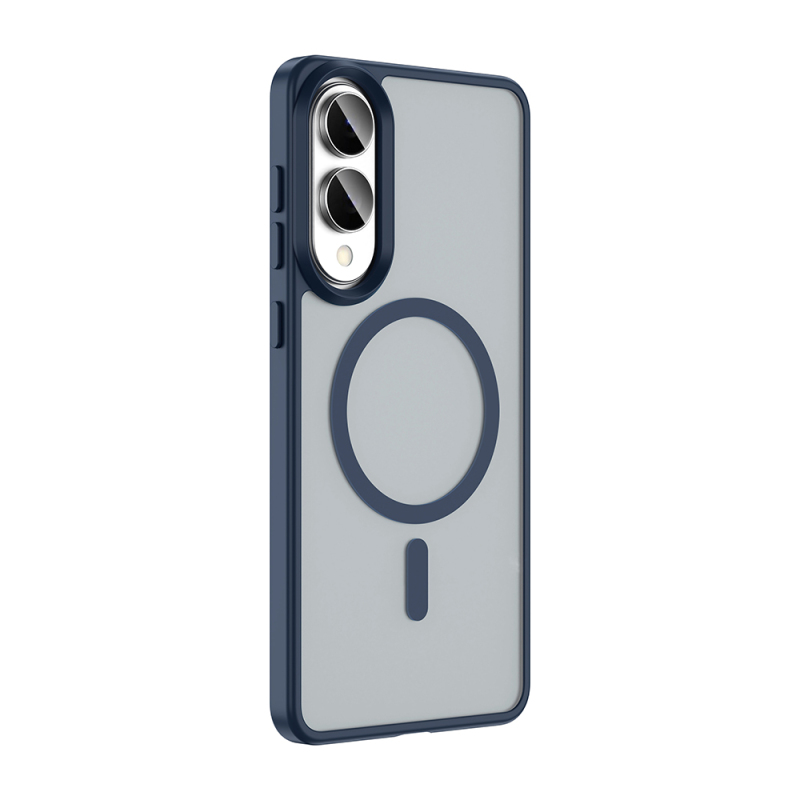 Galaxy S25 Edge Case M-safe Charging Feature Matte Back Surface Zore Sio Cover - 11