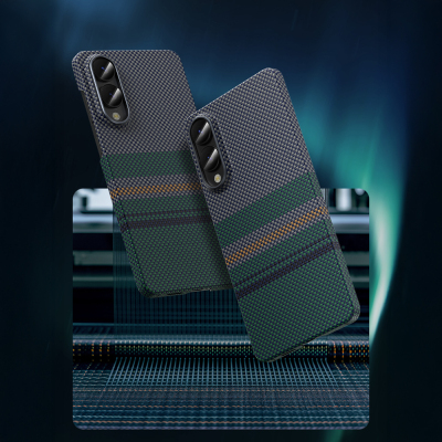 Galaxy S25 Edge Kılıf M-safe Şarj Özellikli Karbon Fiber Tasarımlı Benks Aurora ArmorAir Kevlar Kapak - 6