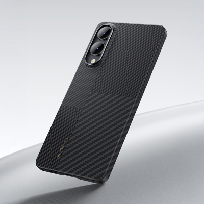 Galaxy S25 Edge Case M-safe Charging Carbon Fiber Benks Montage ArmorAir Kevlar Cover - 7