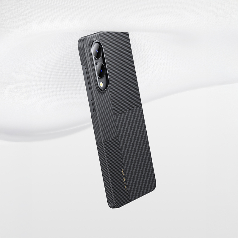 Galaxy S25 Edge Case M-safe Charging Carbon Fiber Benks Montage ArmorAir Kevlar Cover - 9