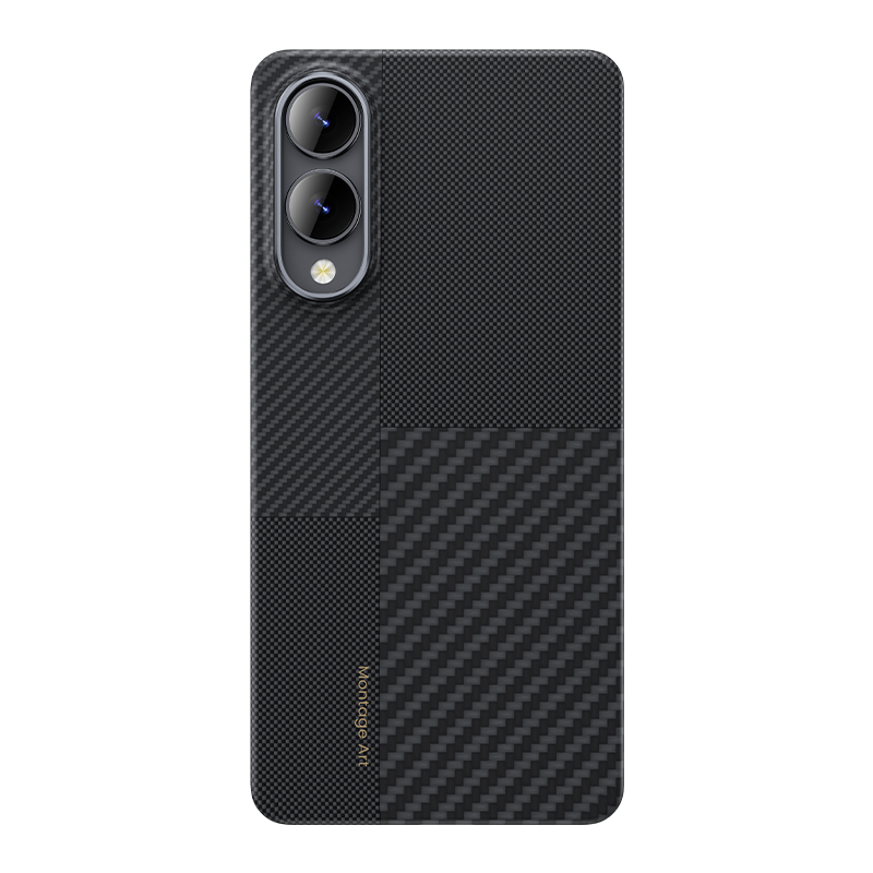 Galaxy S25 Edge Case M-safe Charging Carbon Fiber Benks Montage ArmorAir Kevlar Cover - 2