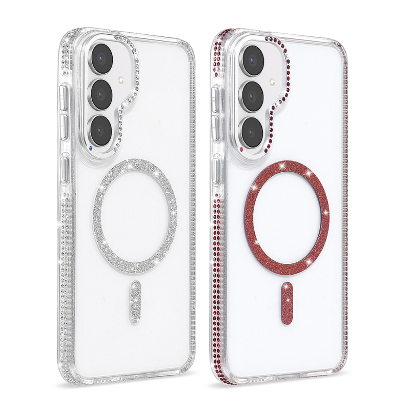 Galaxy S25 FE Case M-safe Charging Enabled Zore Tera Silicone Cover - 3