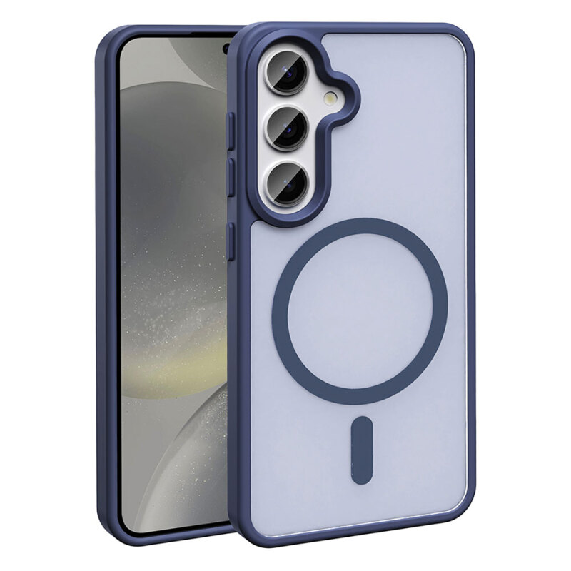 Galaxy S25 FE Case M-safe Charging Feature Matte Back Surface Zore Sio Cover - 1