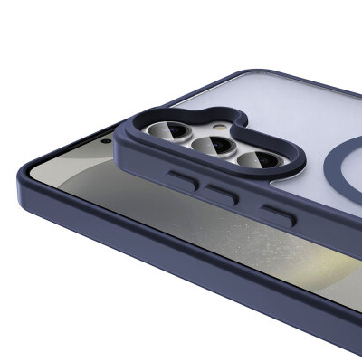 Galaxy S25 FE Case M-safe Charging Feature Matte Back Surface Zore Sio Cover - 15