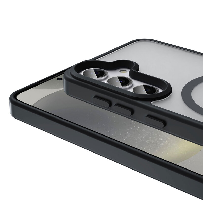 Galaxy S25 FE Case M-safe Charging Feature Matte Back Surface Zore Sio Cover - 16