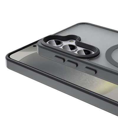 Galaxy S25 FE Case M-safe Charging Feature Matte Back Surface Zore Sio Cover - 17