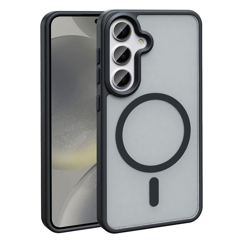 Galaxy S25 FE Case M-safe Charging Feature Matte Back Surface Zore Sio Cover - 6