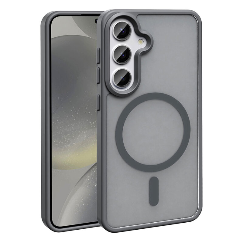 Galaxy S25 FE Case M-safe Charging Feature Matte Back Surface Zore Sio Cover - 3