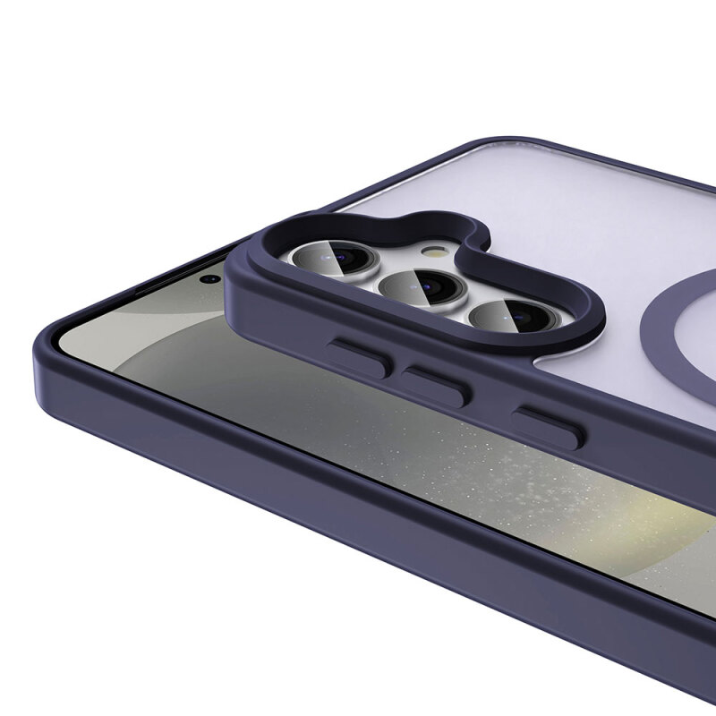 Galaxy S25 FE Case M-safe Charging Feature Matte Back Surface Zore Sio Cover - 13