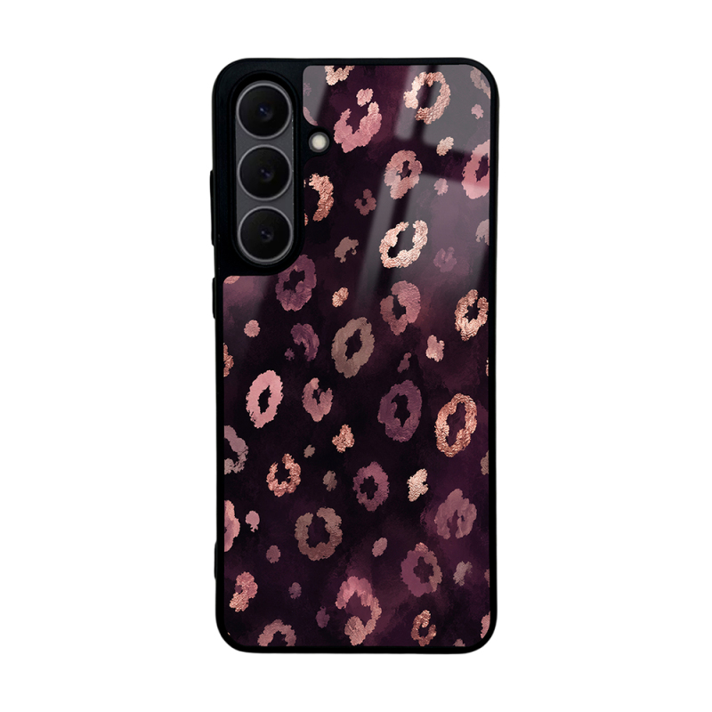 Galaxy S25 FE Case with Camera Protection, Patterned Zore Lusi Cover - 9