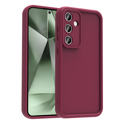 Galaxy S25 FE Case with Camera Protection Zore Ananas Cover - 1