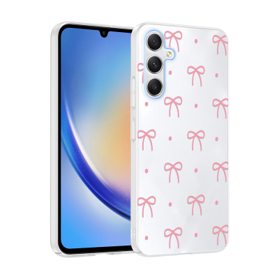 Galaxy S25 FE Case with Camera Protector, Patterned Zore Clip Cover - 2