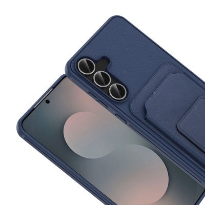 Galaxy S25 FE Case with Card Holder TPU Zore Bikart Cover - 12