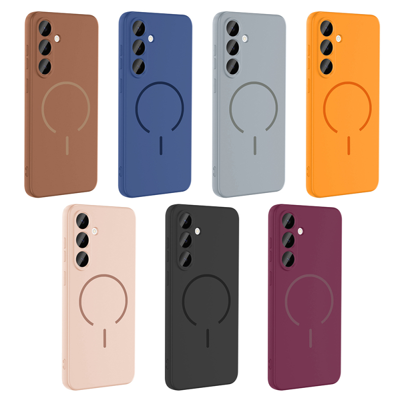 Galaxy S25 FE Case Zore Meta Cover with M-safe Charging Feature - 23