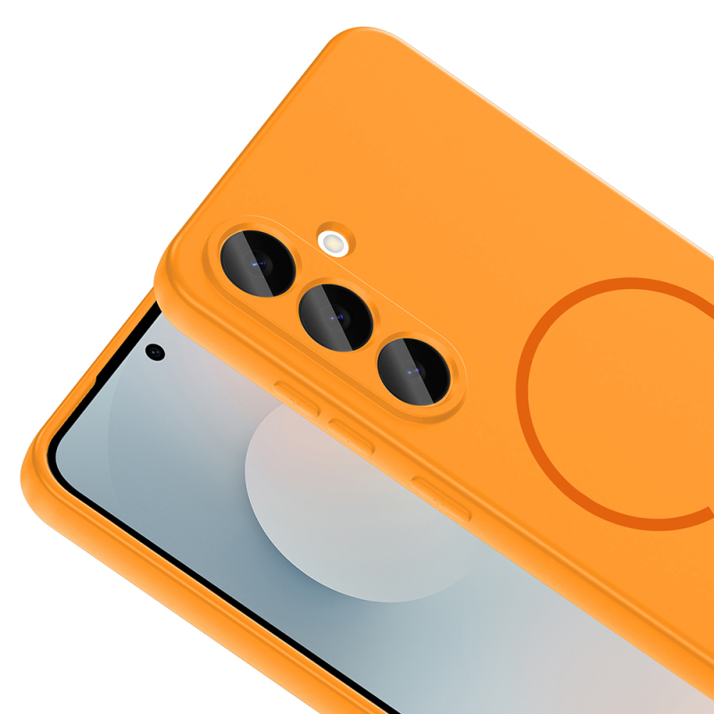 Galaxy S25 FE Case Zore Meta Cover with M-safe Charging Feature - 18