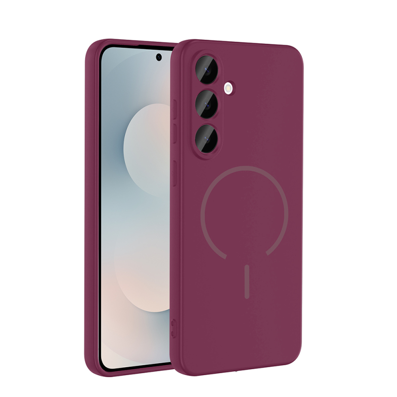 Galaxy S25 FE Case Zore Meta Cover with M-safe Charging Feature - 6