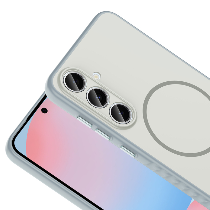 Galaxy S25 FE Case Zore Tea Cover with M-safe Charging Feature - 13