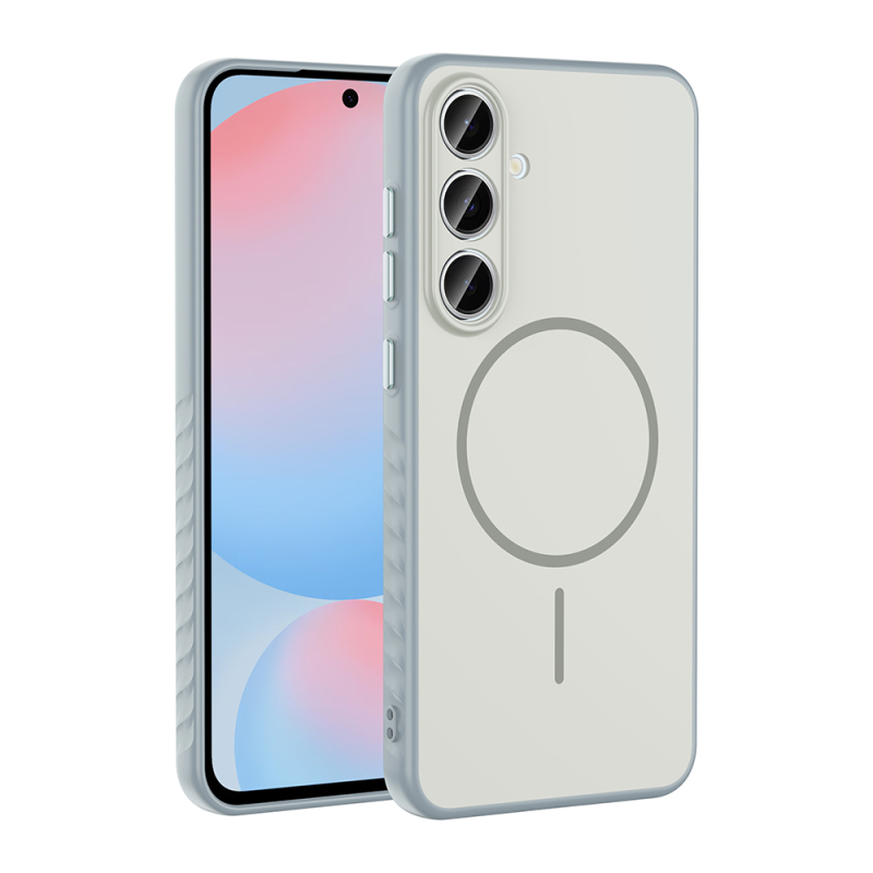 Galaxy S25 FE Case Zore Tea Cover with M-safe Charging Feature - 5