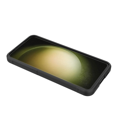 Galaxy S25 FE Kılıf Esnek TPU Oyuklu Arka Yüzey Tasarımlı Zore Etnik Silikon Kapak - 21