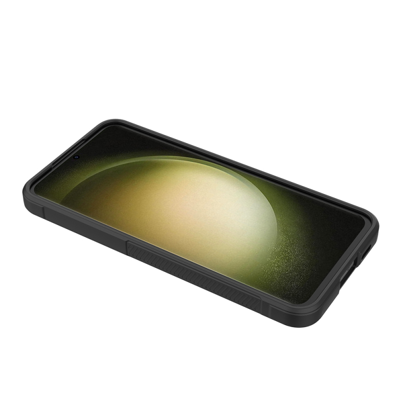 Galaxy S25 FE Kılıf Esnek TPU Oyuklu Arka Yüzey Tasarımlı Zore Etnik Silikon Kapak - 21