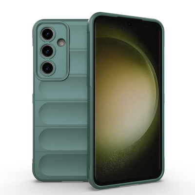 Galaxy S25 FE Kılıf Esnek TPU Oyuklu Arka Yüzey Tasarımlı Zore Etnik Silikon Kapak - 2