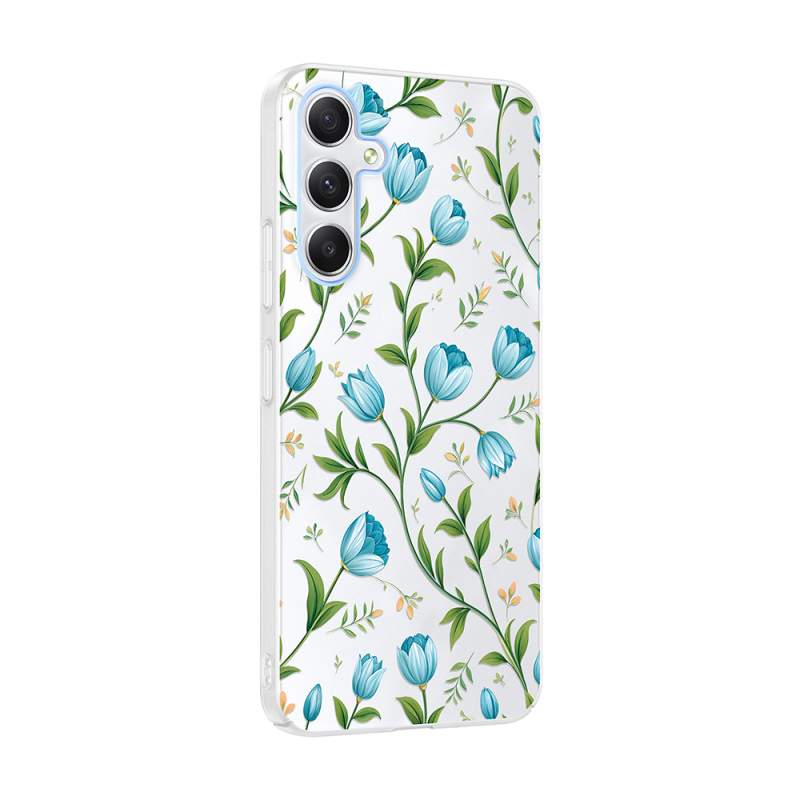 Galaxy S25 FE Kılıf Kamera Korumalı Desenli Zore Klip Kapak - 5