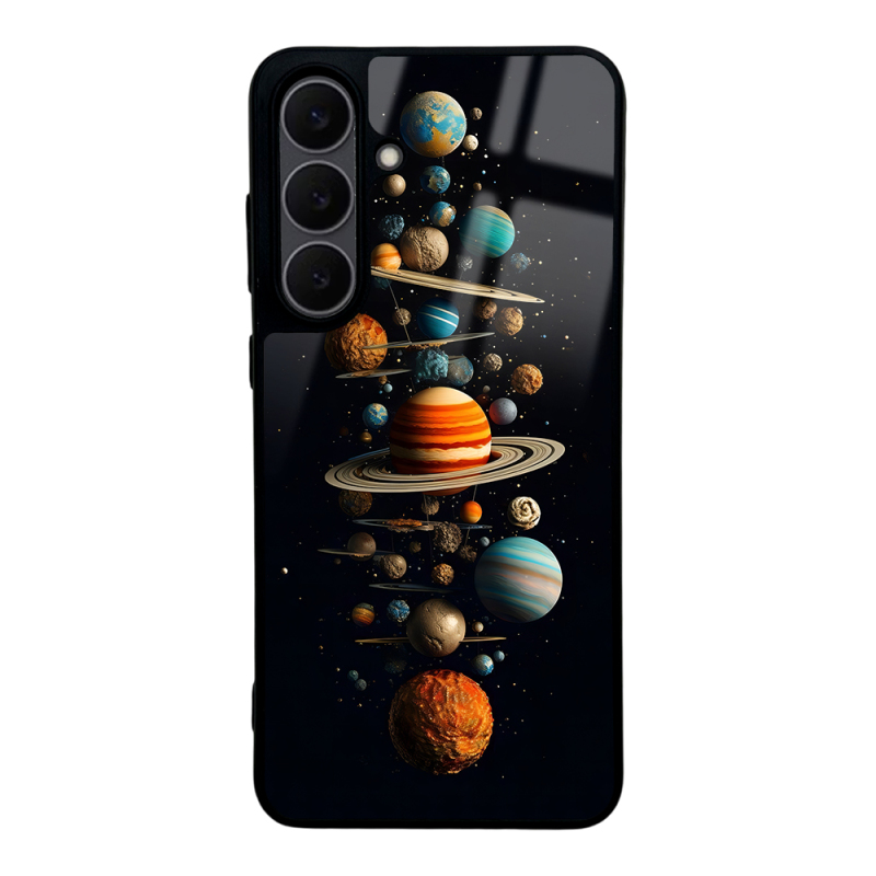 Galaxy S25 FE Kılıf Kamera Korumalı Desenli Zore Lusi Kapak - 5