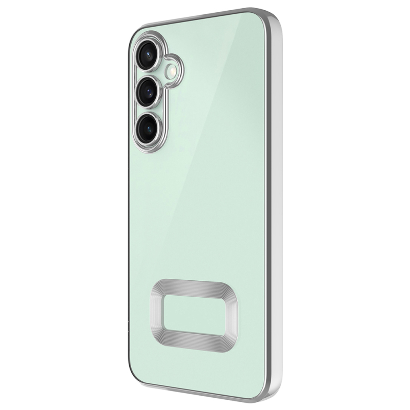 Galaxy S25 FE Kılıf Kamera Korumalı Logo Gösteren Zore Omega Kapak - 9