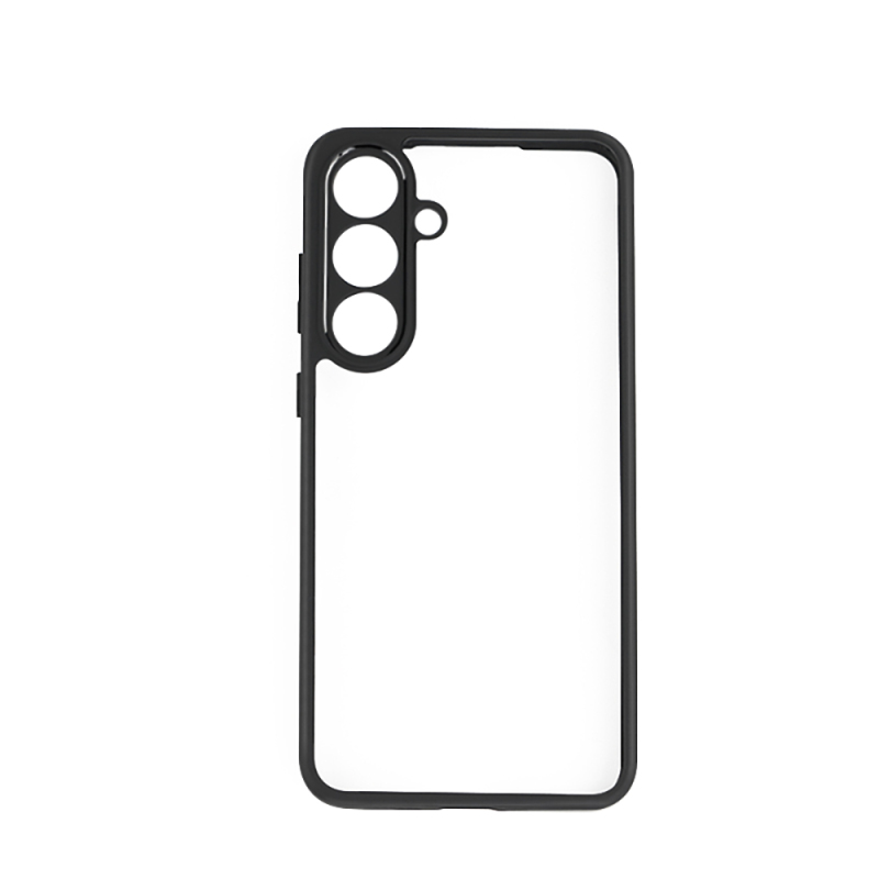 Galaxy S25 FE Kılıf Kamera Korumalı Şeffaf Arka Yüzey Zore New Roll Kapak - 1