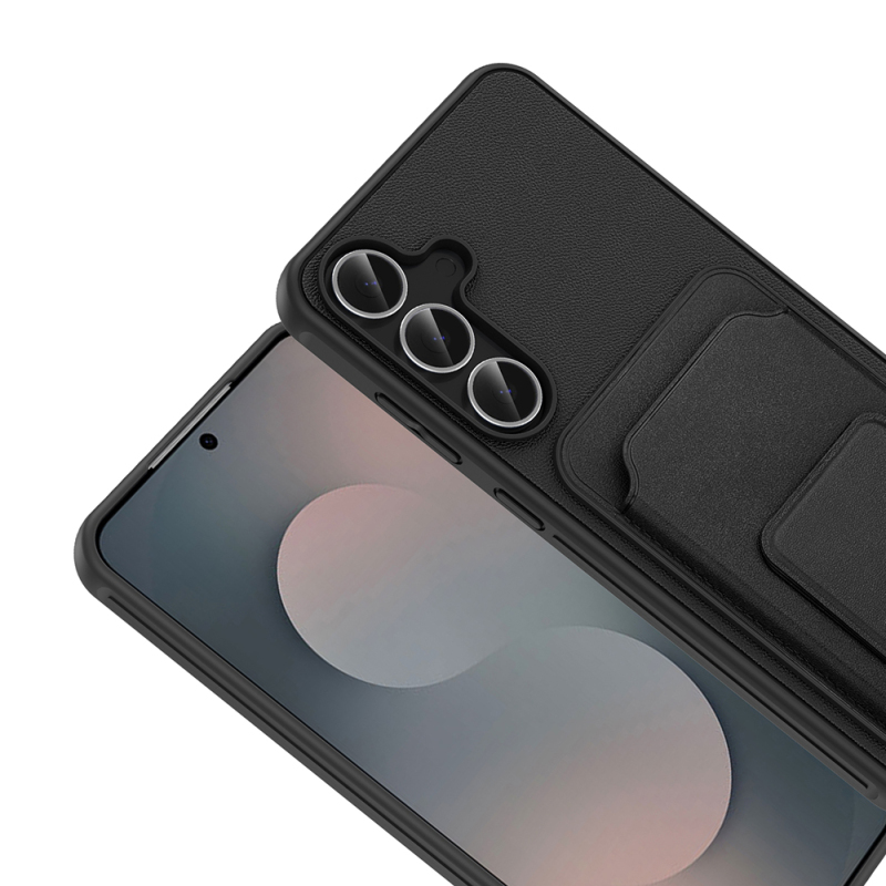 Galaxy S25 FE Kılıf Kartlıklı TPU Zore Bikart Kapak - 9