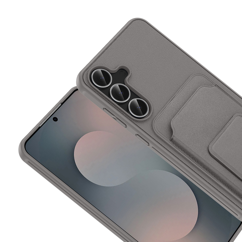 Galaxy S25 FE Kılıf Kartlıklı TPU Zore Bikart Kapak - 6