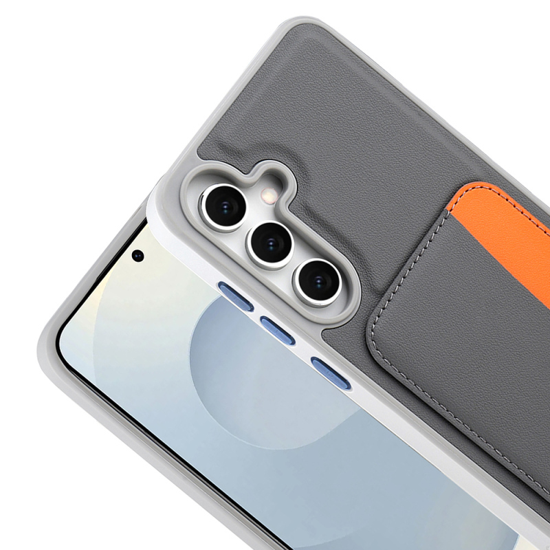 Galaxy S25 FE Kılıf Kartlıklı Zore X-Kart Silikon Kapak - 16