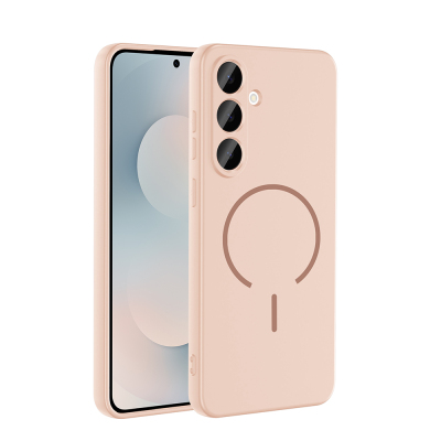 Galaxy S25 FE Kılıf M-safe Şarj Özellikli Zore Meta Kapak - 5