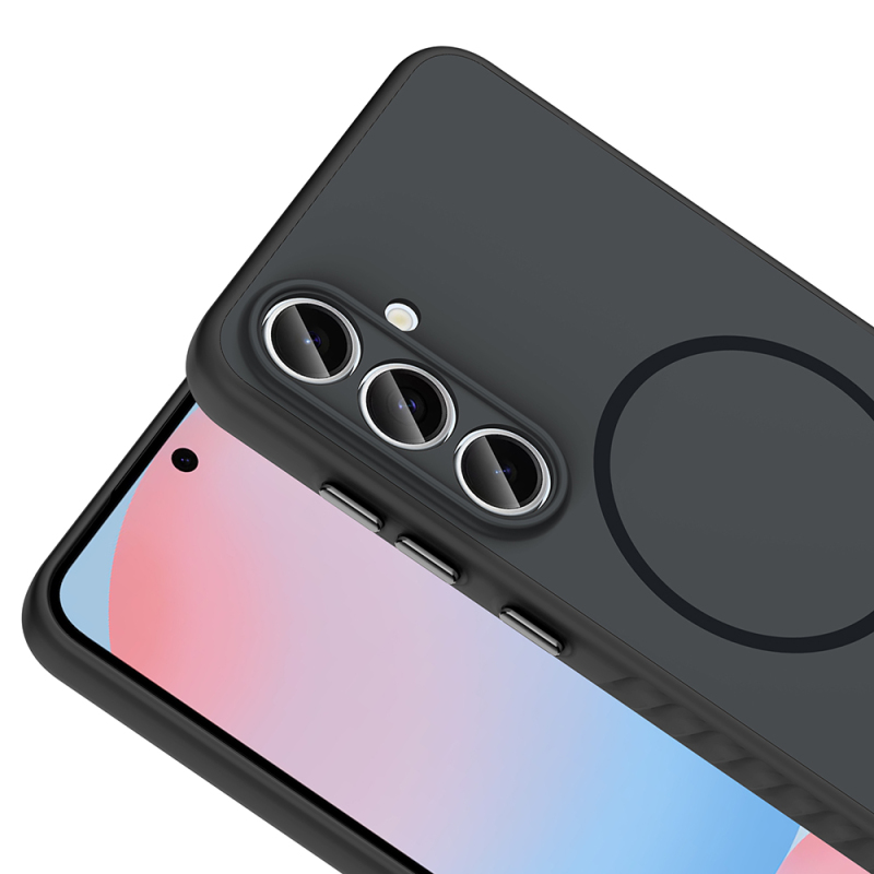 Galaxy S25 FE Kılıf M-safe Şarj Özellikli Zore Tea Kapak - 10