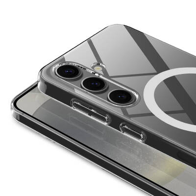 Galaxy S25 Kılıf Kamera Korumalı M-safe Sert PC Zore Porto Kapak - 5
