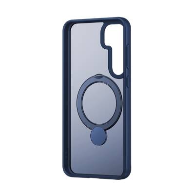 Galaxy S25 Kılıf M-safe Şarj Özellikli Benks Standlı Mist Protective Kapak - 11