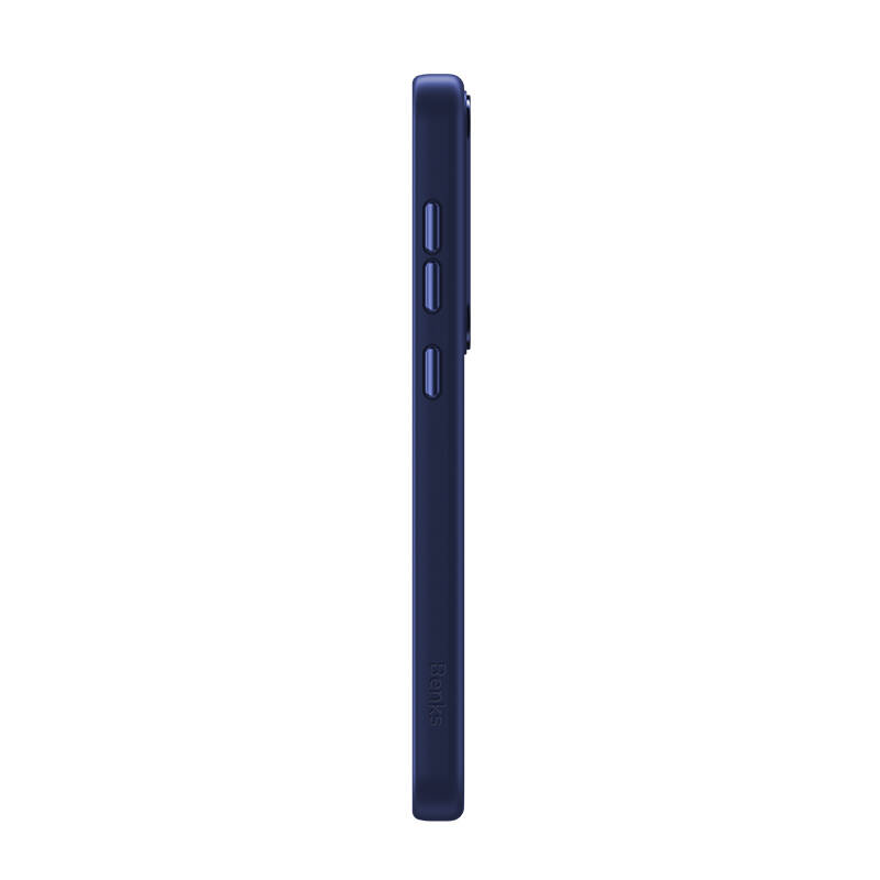 Galaxy S25 Kılıf M-safe Şarj Özellikli Şeffaf Arka Yüzey Benks MagClap TPU Çerçeve Kapak - 8