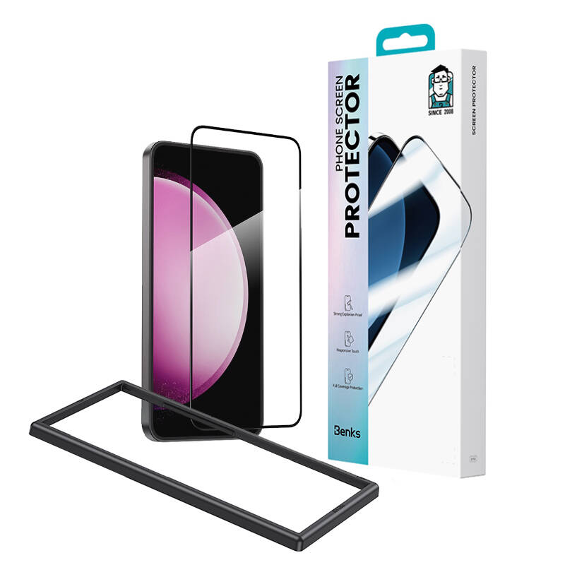 Galaxy S25 Plus Benks Ultra Shield 0.3mm Ekran Koruyucu + Kolay Uygulama Aparatlı - 1