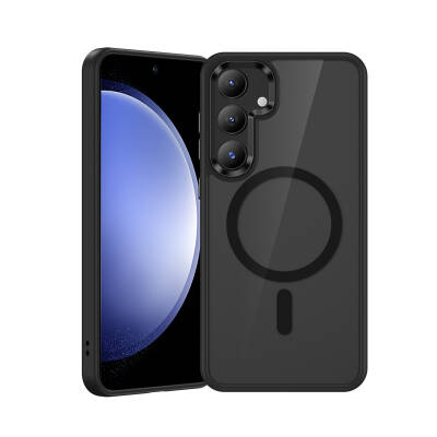 Galaxy S25 Plus Case M-safe Charging Feature Transparent Back Surface Benks MagClap TPU Frame Cover - 16