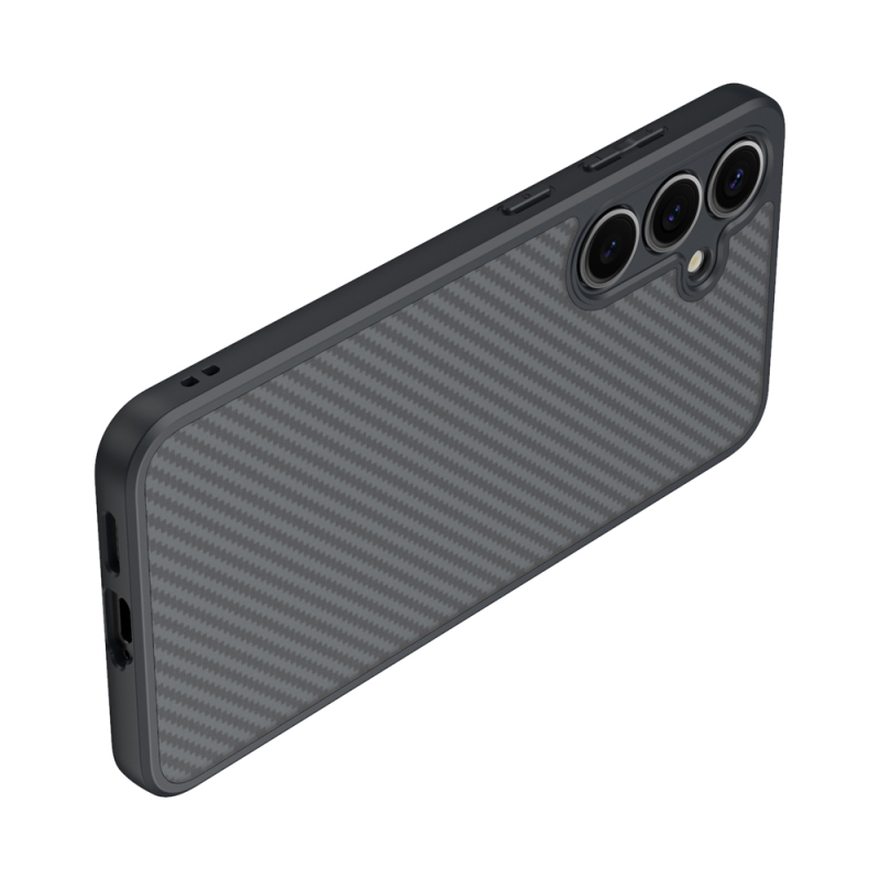 Galaxy S25 Plus Case Magsafe Charging Carbon Fiber Design Zore Elnino Cover - 3